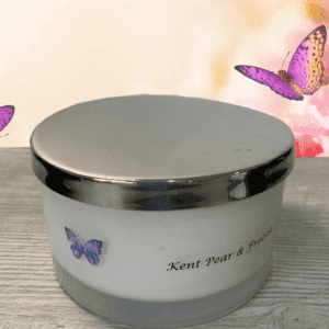 kent pear & freesia 3 wick scented candle