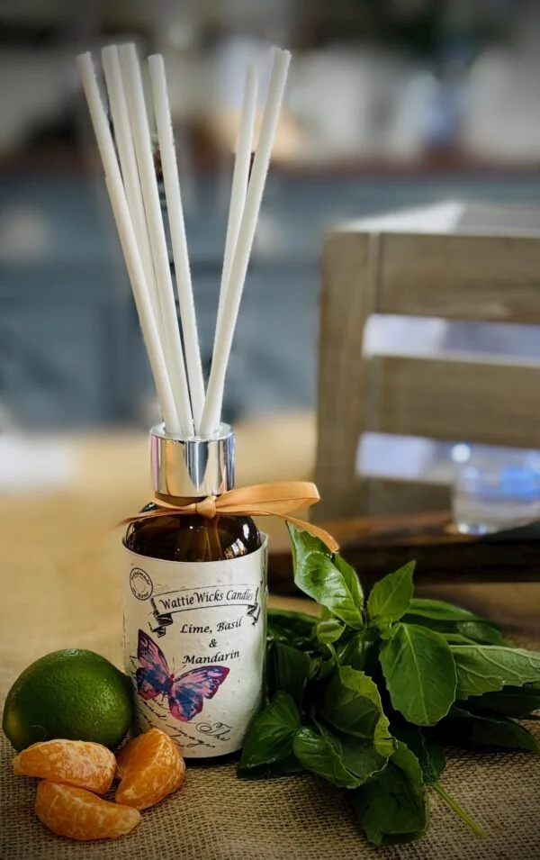 lime, basil & mandarin reed diffuser