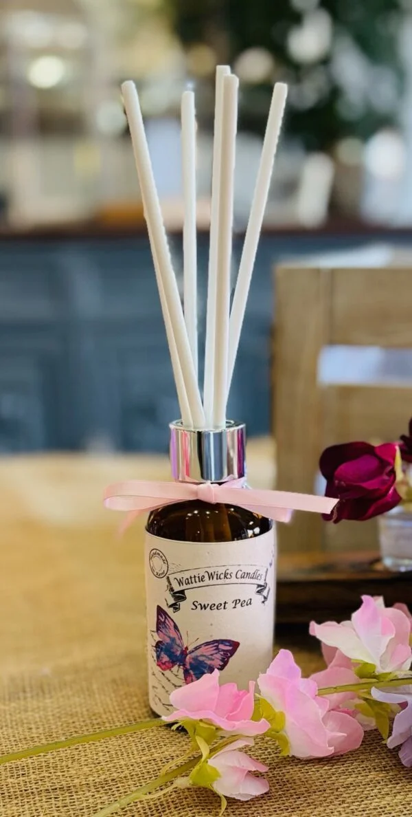 sweet pea reed diffuser