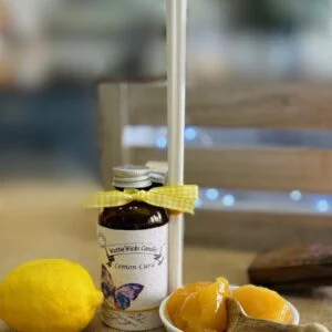 lemon curd reed diffuser