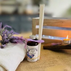 lavender & fresh cotton reed diffuser