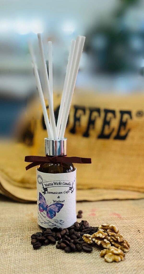 jamaican cafe & walnut reed diffuser