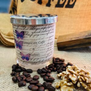 Jamaican Café and Walnut scented candle