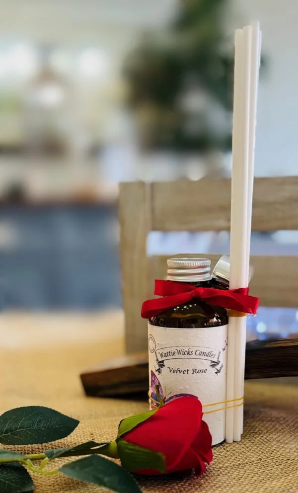 velvet rose scented reed diffuser