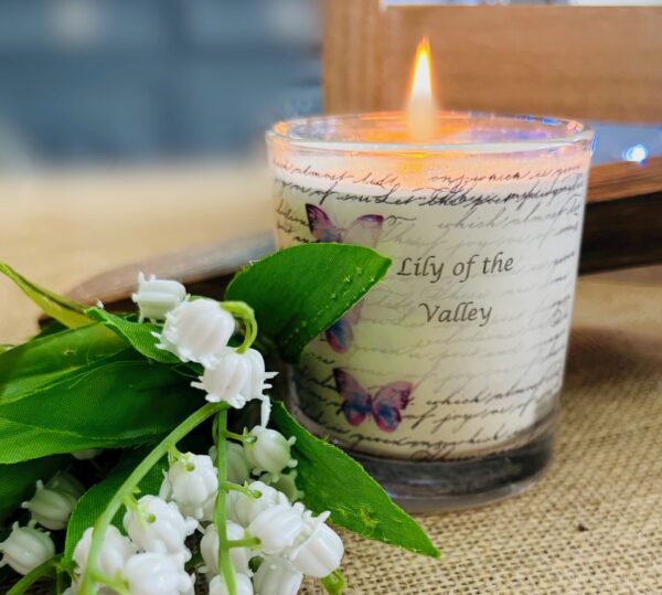 lily of the valley scented candle