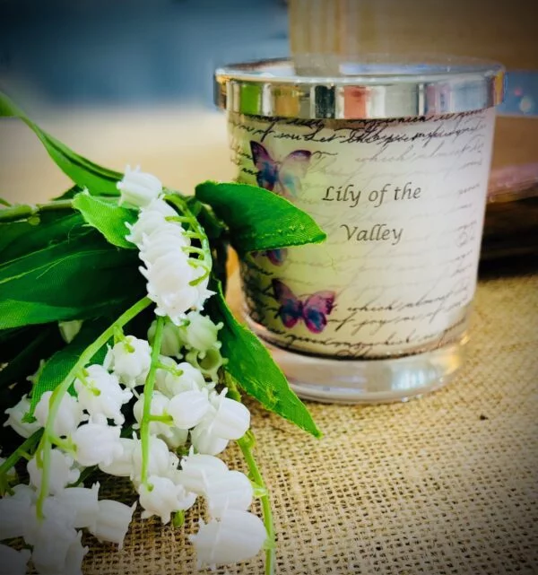 lily of the valley scented candle