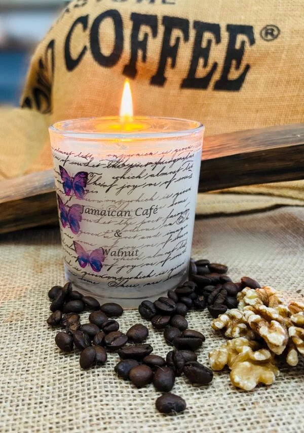 Jamaican Café and Walnut scented candle