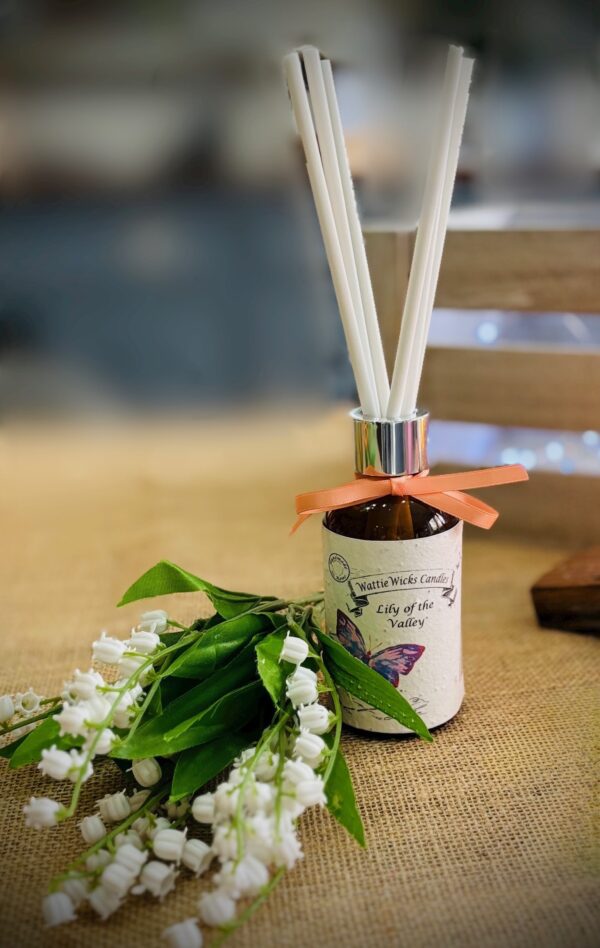 lily of the valley scented reed diffuser